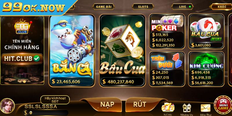 Phân biệt trang Hitclub chính thống qua các yếu tố
